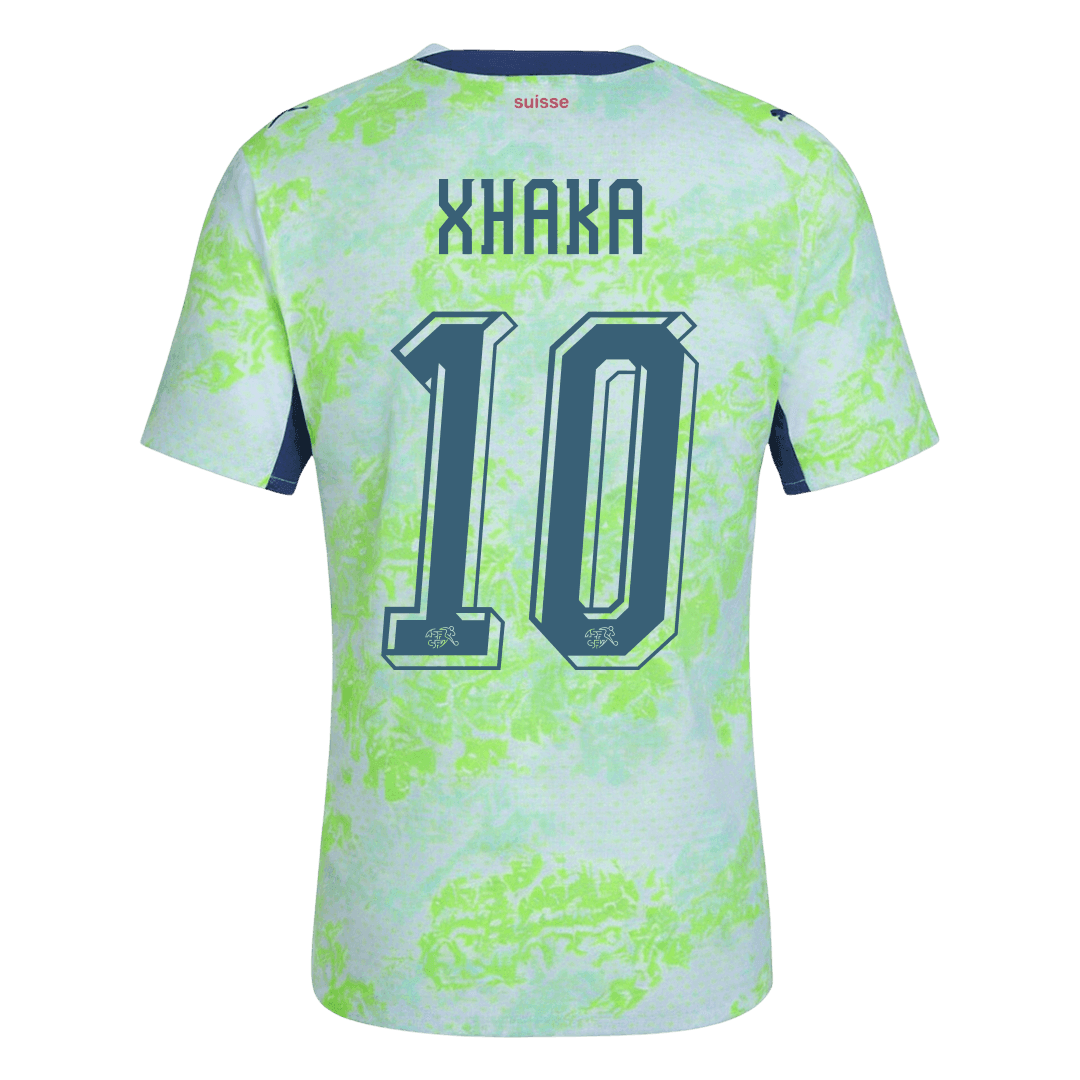 Nati World Cup Player Version Trikot Auswärts 2026 XHAKA #10 Slim Fit