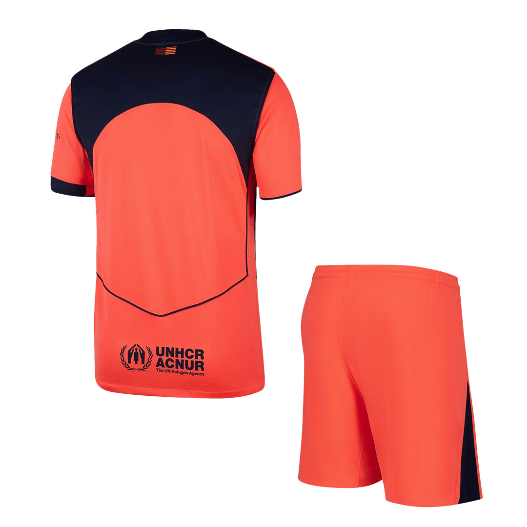 Barcelona Trikot Set Drittes Auswärts 2025/26