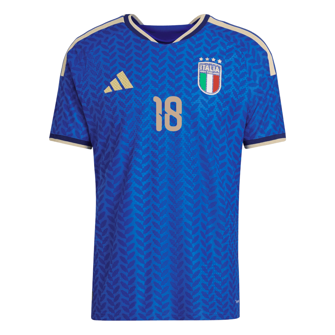 Italy World Cup Player Version Trikot Heim 2026 DARMIAN #13 Slim Fit