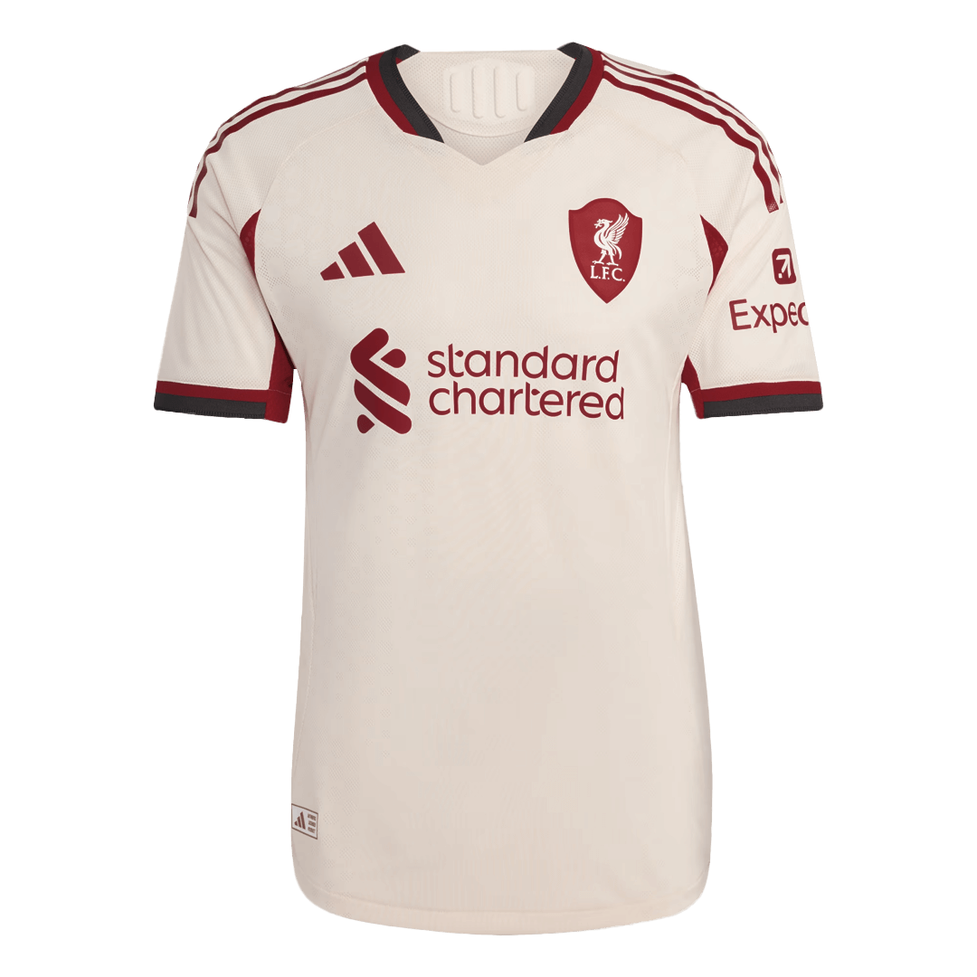 Liverpool Player Version Trikot Auswärts 2025/26 GAKPO #18 Slim Fit