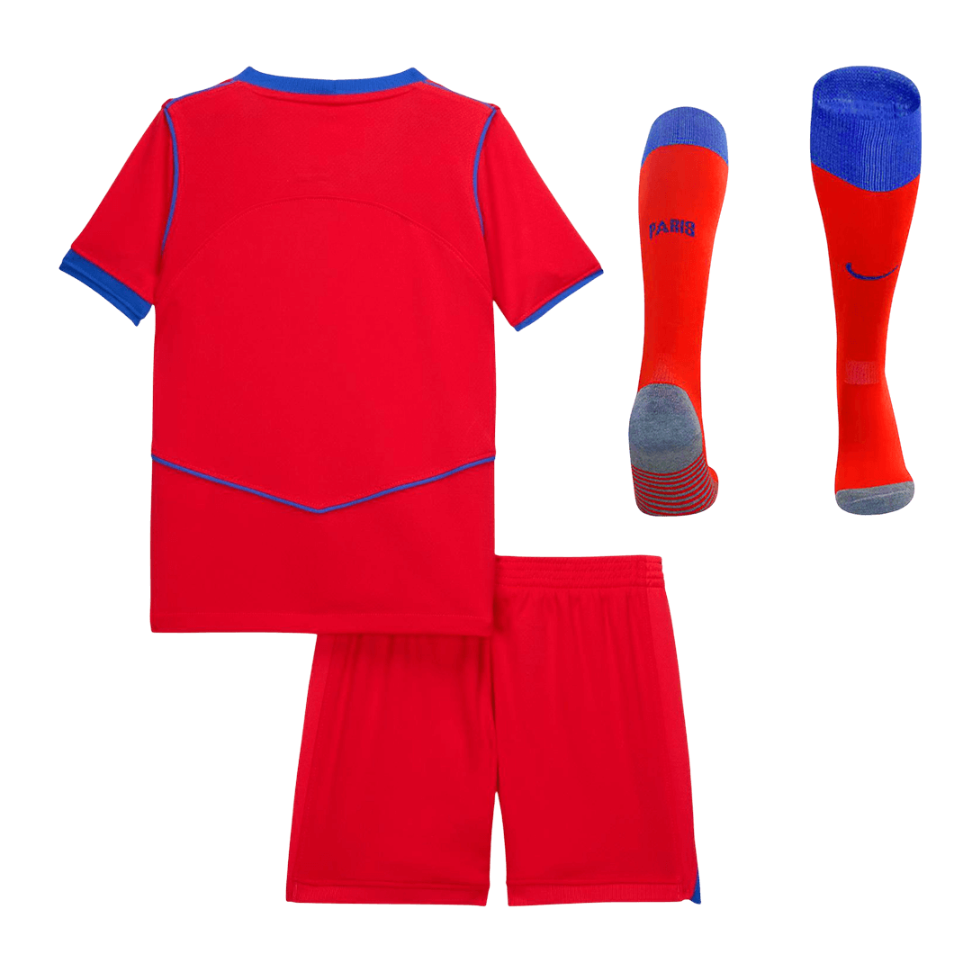 PSG Kinder Trikot Komplett-Set Drittes Auswärts 2025/26