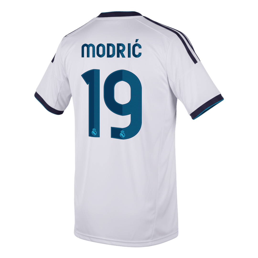 Los Blancos Retro Trikot Heim 2012/13 MODRIĆ #19