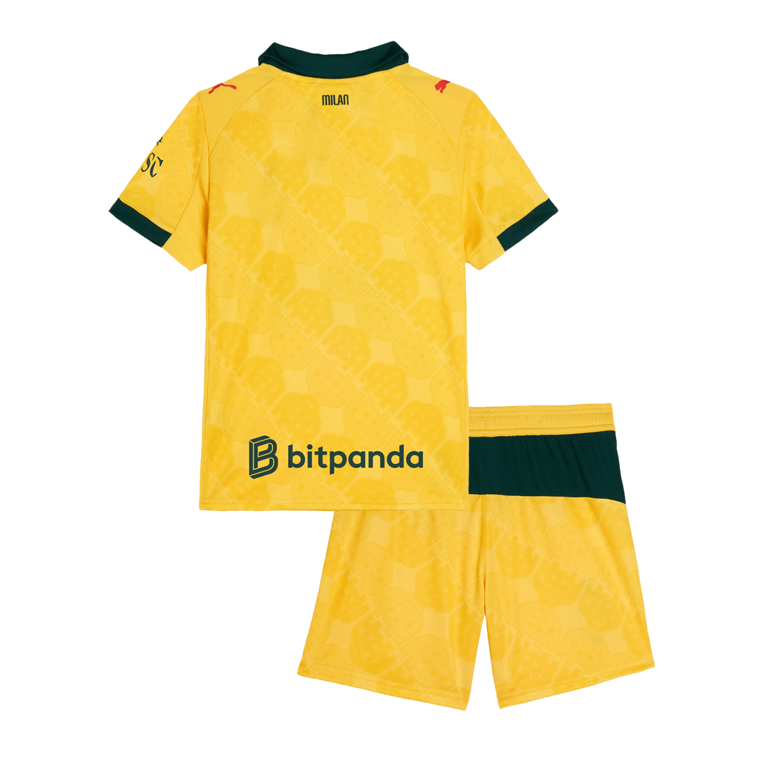AC Milan Kinder Trikot Set Drittes Auswärts 2025/26