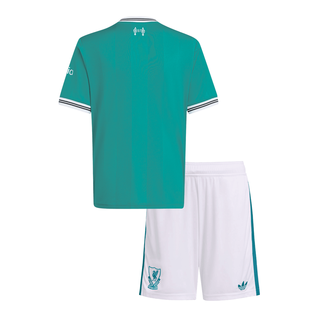Liverpool Kinder Trikot Set Drittes Auswärts 2025/26