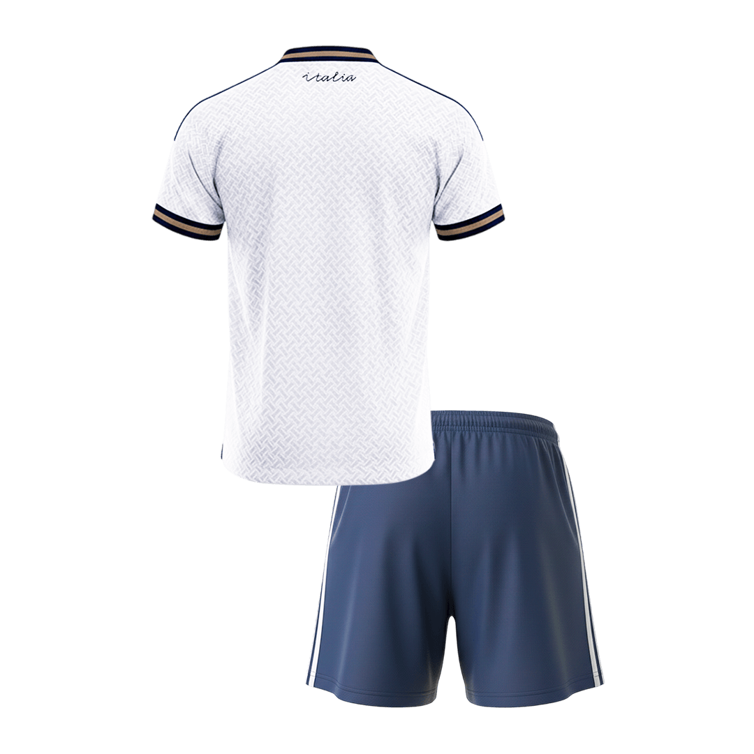Italy World Cup Kinder Trikot Set Auswärts 2026