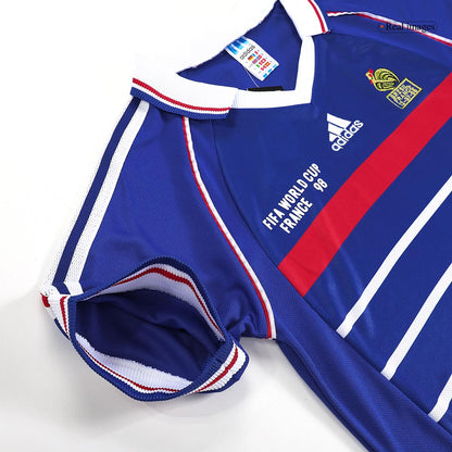 France World Cup Retro Trikot Heim 1998