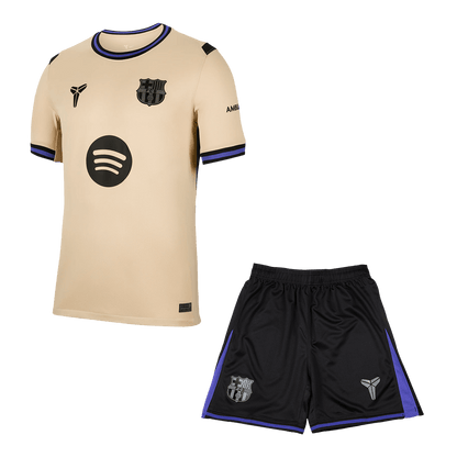Barcelona Trikot Set Auswärts 2025/26