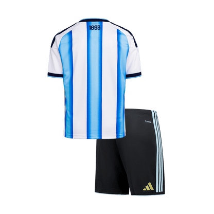 Argentina World Cup Kinder Trikot Set Heim 2026