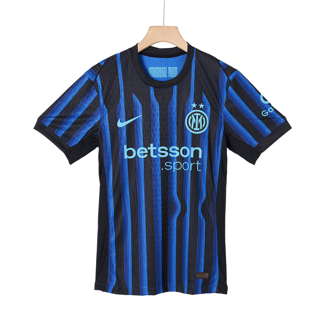 Inter Milan Player Version Trikot Heim 2025/26 Slim Fit