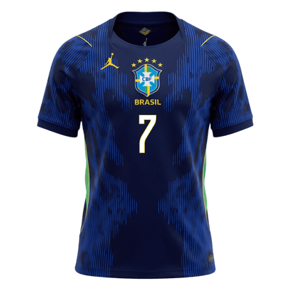Brazil World Cup Trikot Auswärts 2026 VINI JR. #7