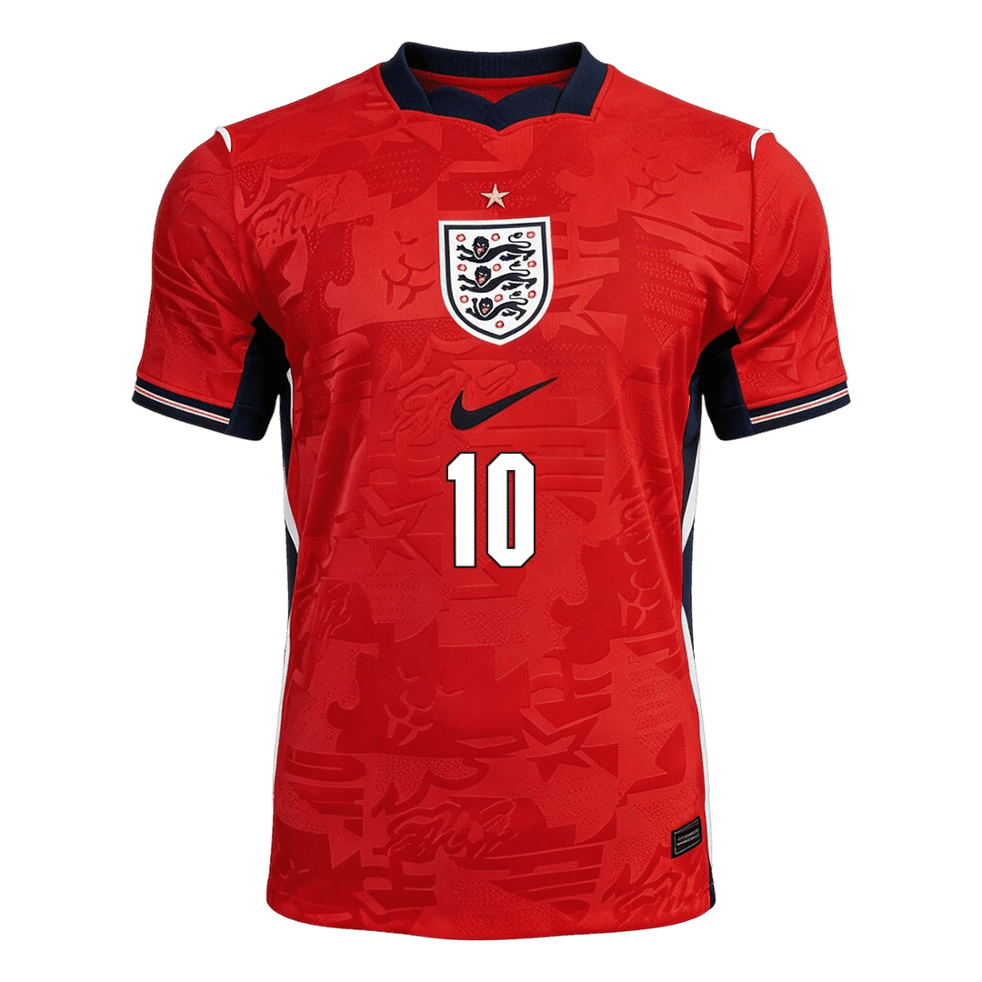 England World Cup Player Version Trikot Auswärts 2026 BELLINGHAM #10 Slim Fit