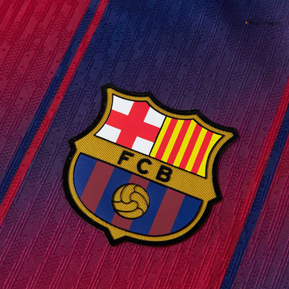 Barcelona Player Version Trikot Heim 2025/26 UCL F.DE JONG #21 Slim Fit