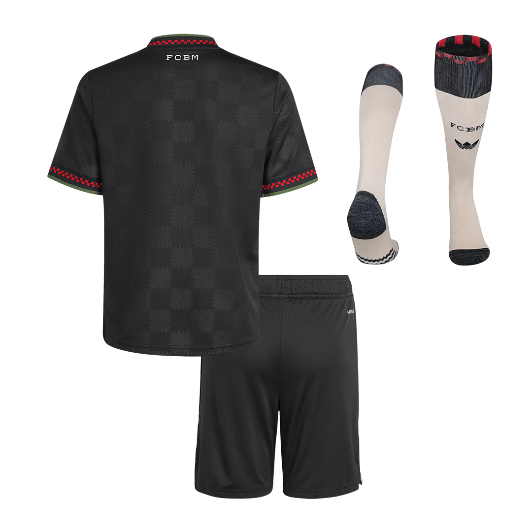 Bayern Munich Kinder Trikot Komplett-Set Drittes Auswärts 2025/26