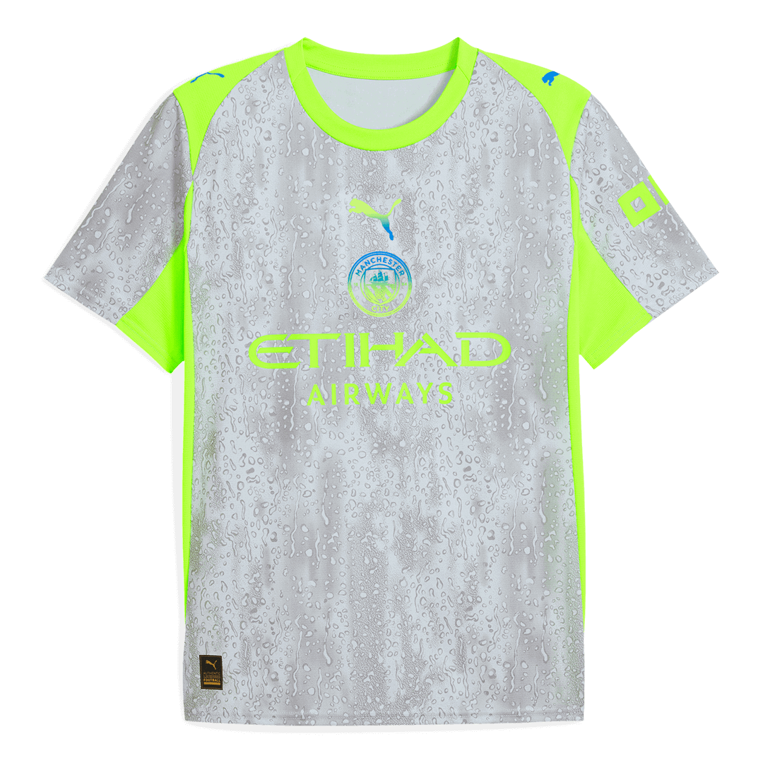 Manchester City Trikot Drittes Auswärts 2025/26