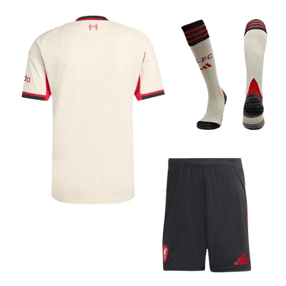 Liverpool Trikot Komplett-Set Auswärts 2025/26