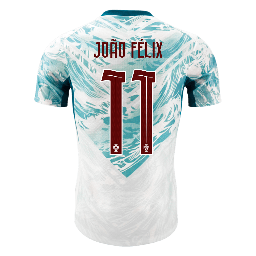 Portugal World Cup Player Version Trikot Auswärts 2026 JOÃO FÉLIX #11 Slim Fit