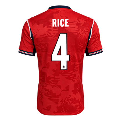England World Cup Player Version Trikot Auswärts 2026 RICE #4 Slim Fit