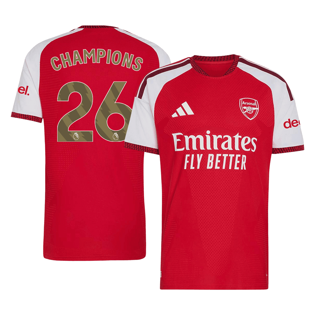 Die Gunners Player Version Trikot Heim 2026/27 CHAMPIONS #26 Slim Fit