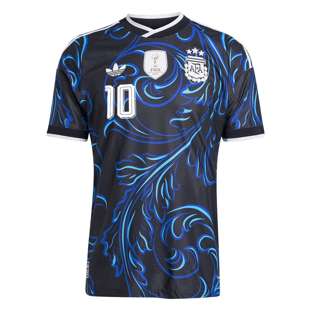 Argentina World Cup Player Version Trikot Auswärts 2026 MESSI #10 Slim Fit
