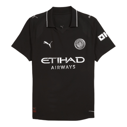 Manchester City Player Version Trikot Auswärts 2025/26 REIJNDERS #4 Slim Fit