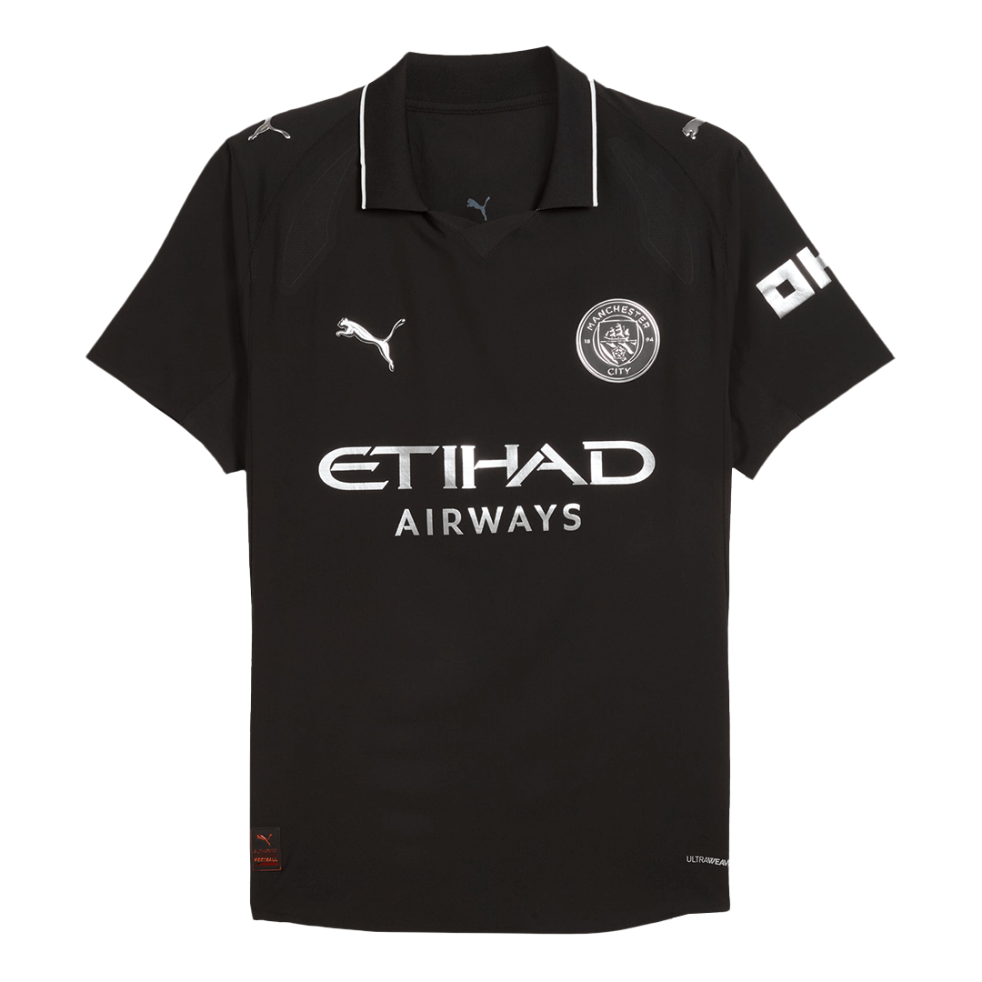 Manchester City Player Version Trikot Auswärts 2025/26 HAALAND #9 Slim Fit