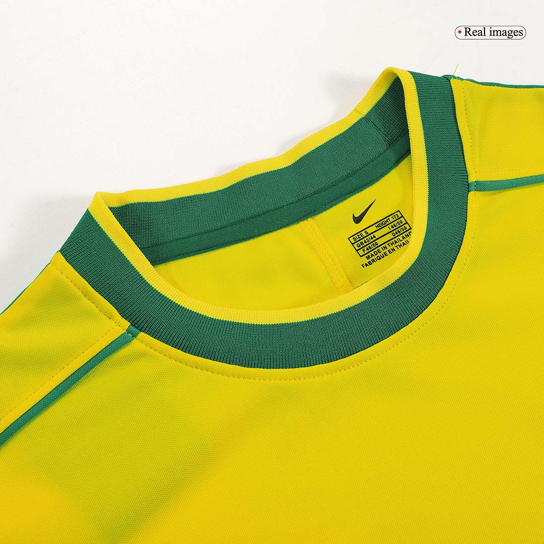 Brazil Retro Trikot Heim 1998
