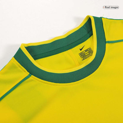 Brazil World Cup Retro Trikot Heim 1998 RIVALDO #10