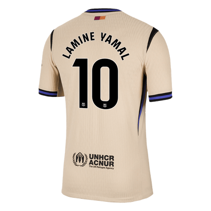 Barcelona Player Version Trikot Auswärts 2025/26 LAMINE YAMAL #10 Slim Fit