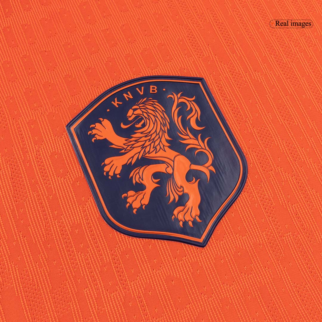 Netherlands World Cup Player Version Trikot Heim 2026 VIRGIL #4 Slim Fit