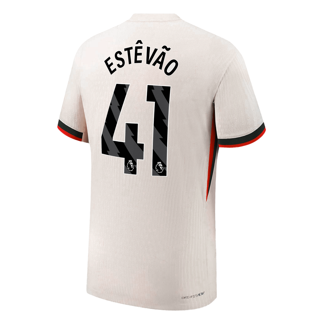 Chelsea Player Version Trikot Auswärts 2025/26 ESTÊVÃO #41 Slim Fit