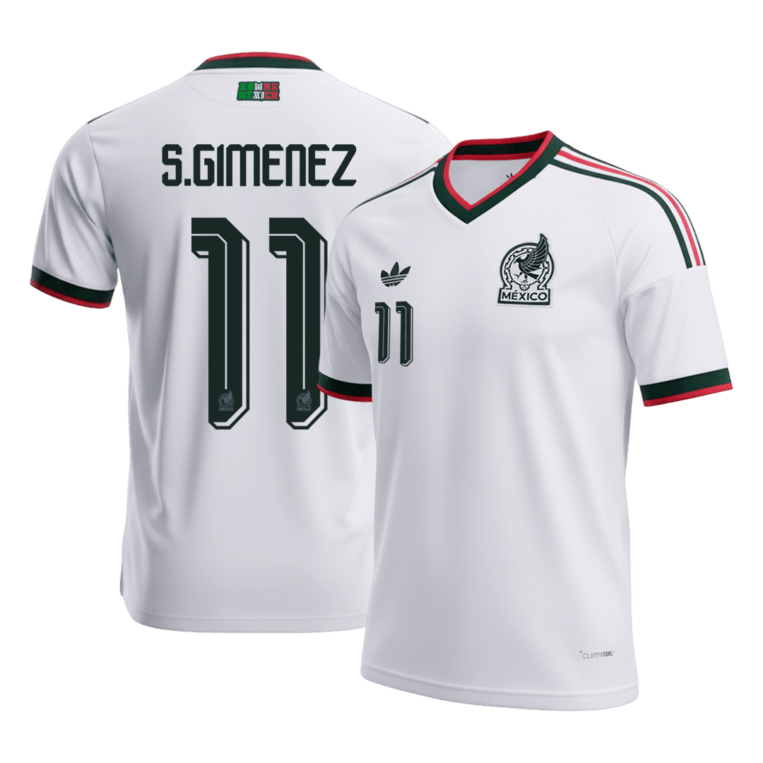 Mexico World Cup Trikot Auswärts 2026 S.GIMENEZ #11