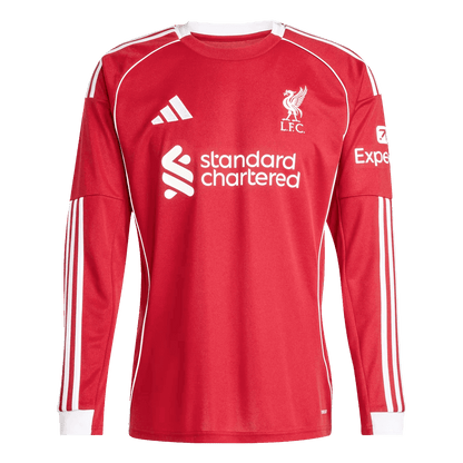 Liverpool Langarm Trikot Heim 2025/26