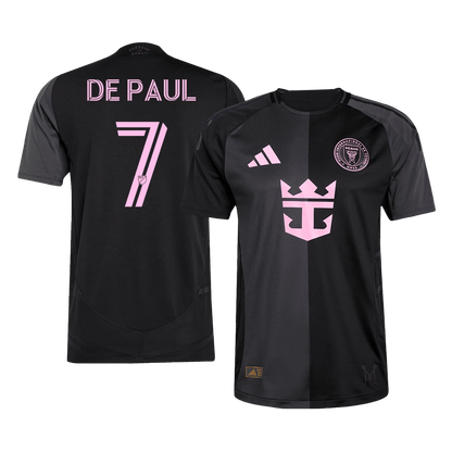 Inter Miami CF Player Version Trikot Auswärts 2025 DE PAUL #7 Slim Fit