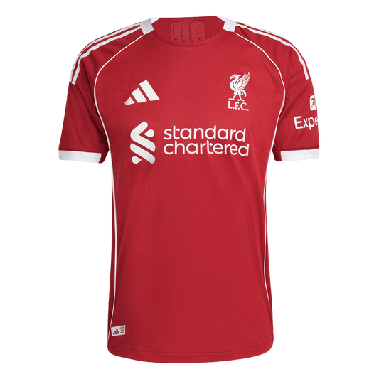 Liverpool Player Version Trikot Heim 2025/26 Slim Fit