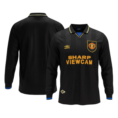 ManU Retro Langarm Trikot Auswärts 1993/94