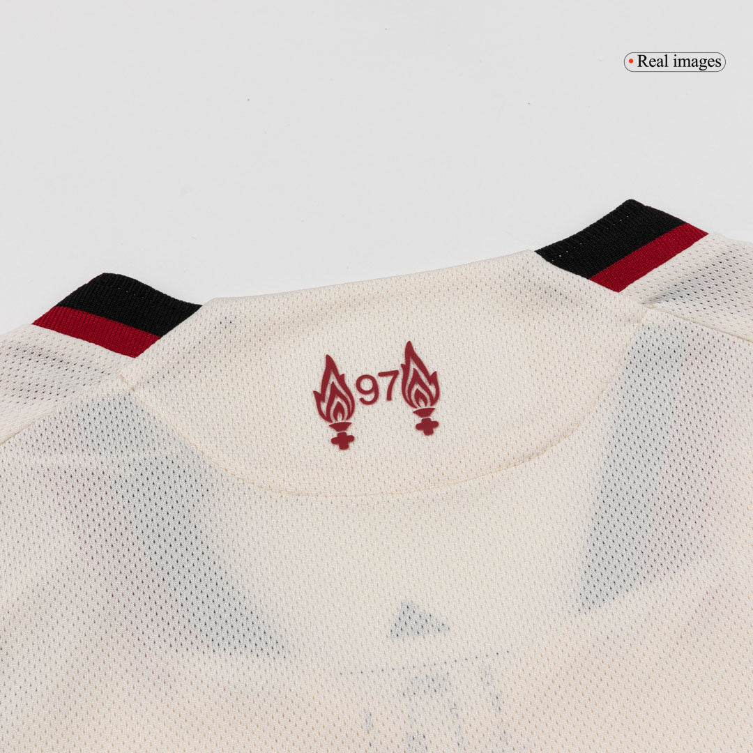 Liverpool Player Version Trikot Auswärts 2025/26 ISAK ##9 Slim Fit