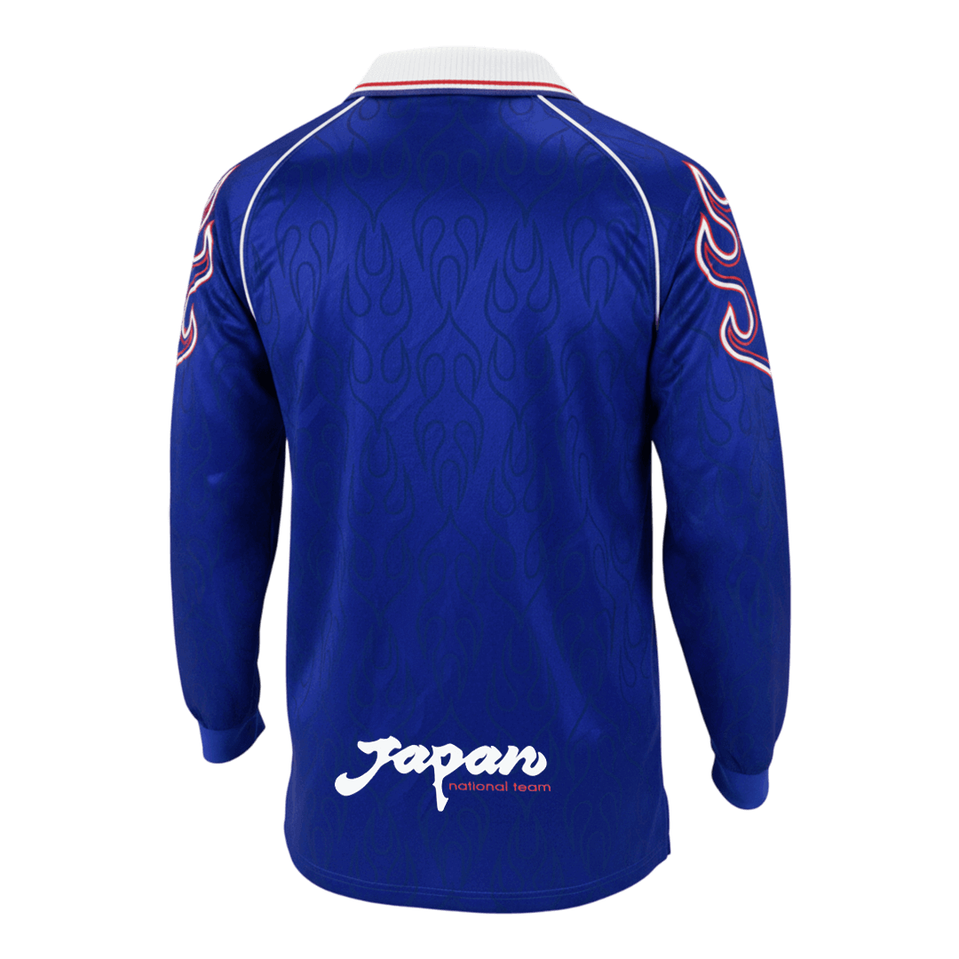 Japan World Cup Retro Langarm Trikot Heim 1998