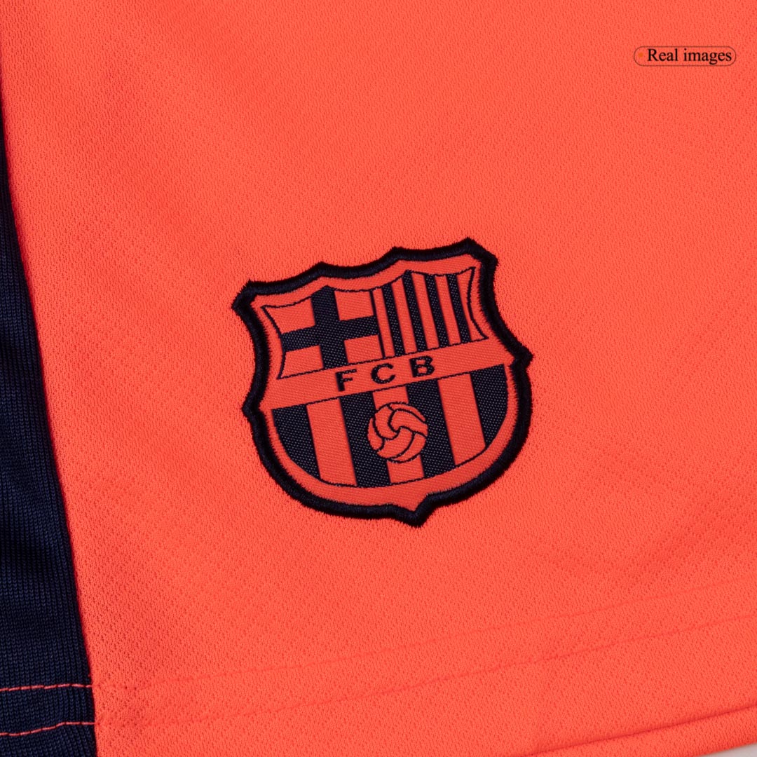 Barcelona Kinder Trikot Komplett-Set Drittes Auswärts 2025/26
