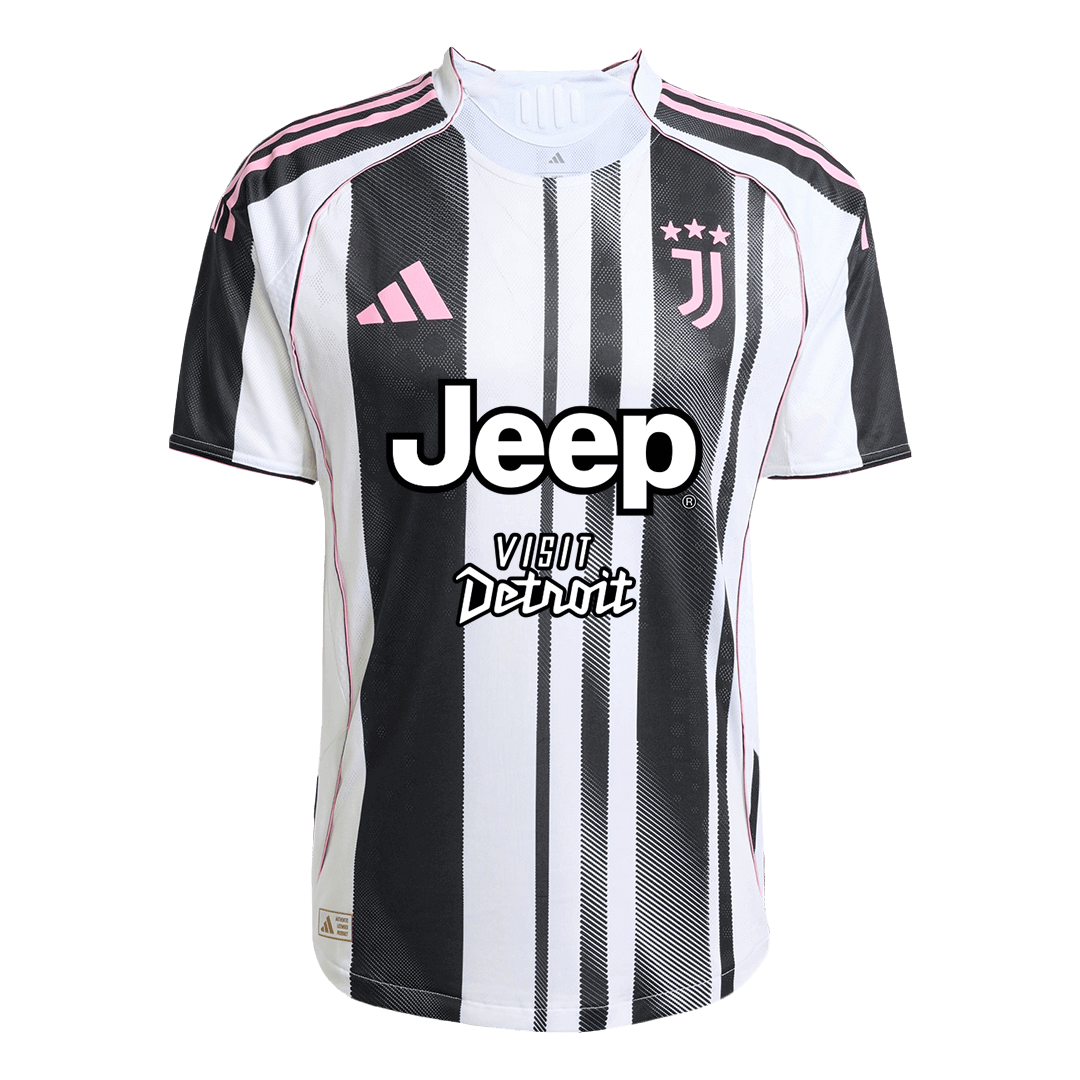 Juventus Player Version Trikot Heim 2025/26 Slim Fit