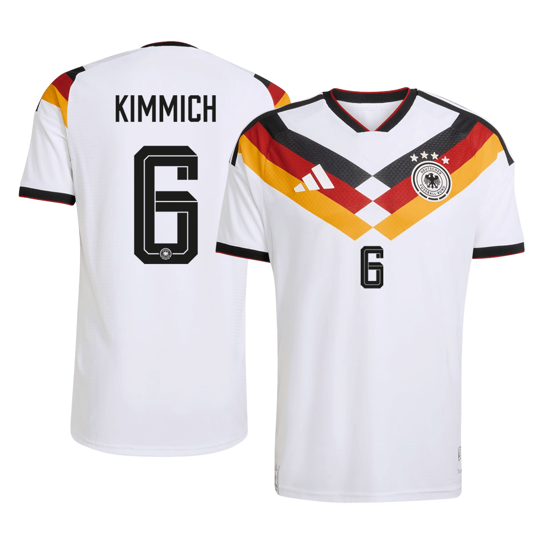 Germany World Cup Player Version Trikot Heim 2026 KIMMICH #6 Slim Fit