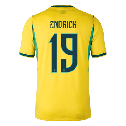 Brazil World Cup Trikot Heim 2026 ENDRICK #19