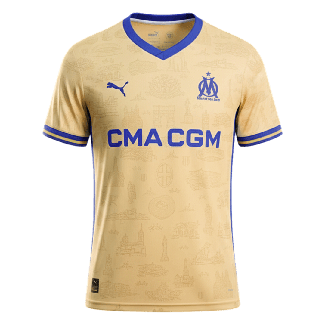 Marseille Trikot Viertes Auswärts 2025/26