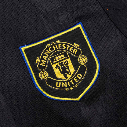 ManU Kinder Trikot Komplett-Set Drittes Auswärts 2025/26