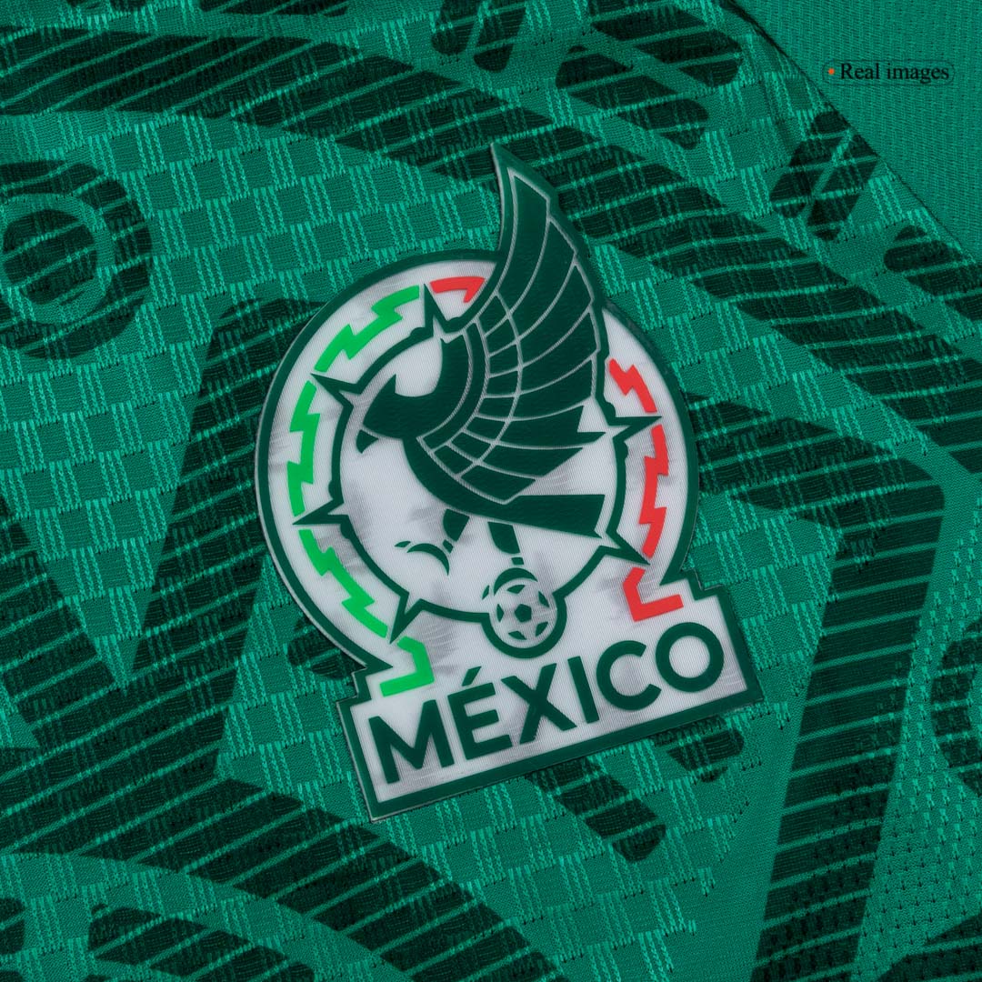 Mexico World Cup Player Version Trikot Heim 2026 Raúl #9 Slim Fit