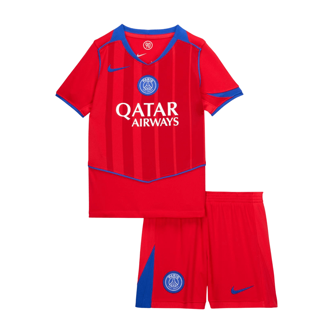 PSG Kinder Trikot Set Drittes Auswärts 2025/26
