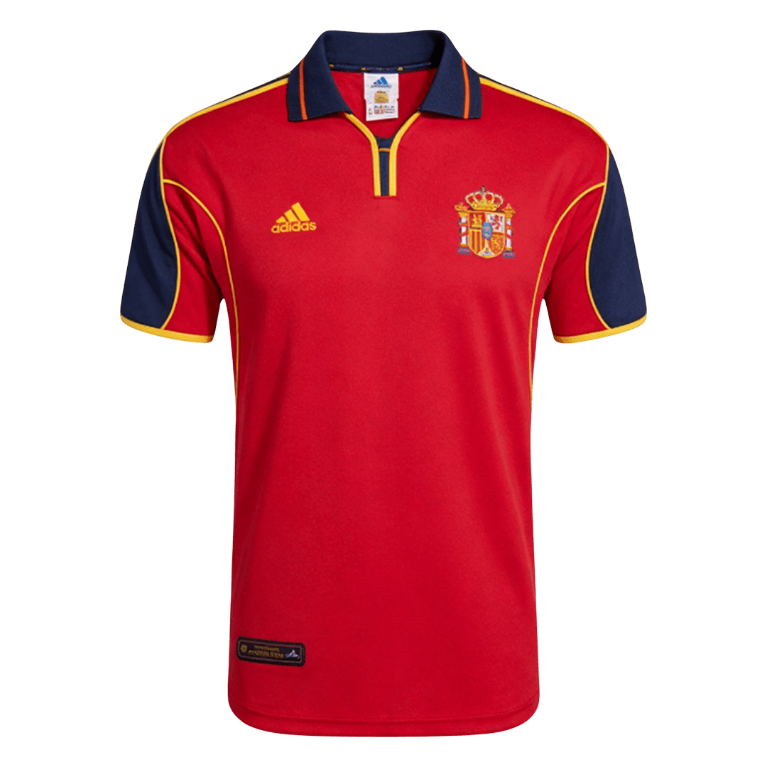Spain Retro Trikot Heim 2000