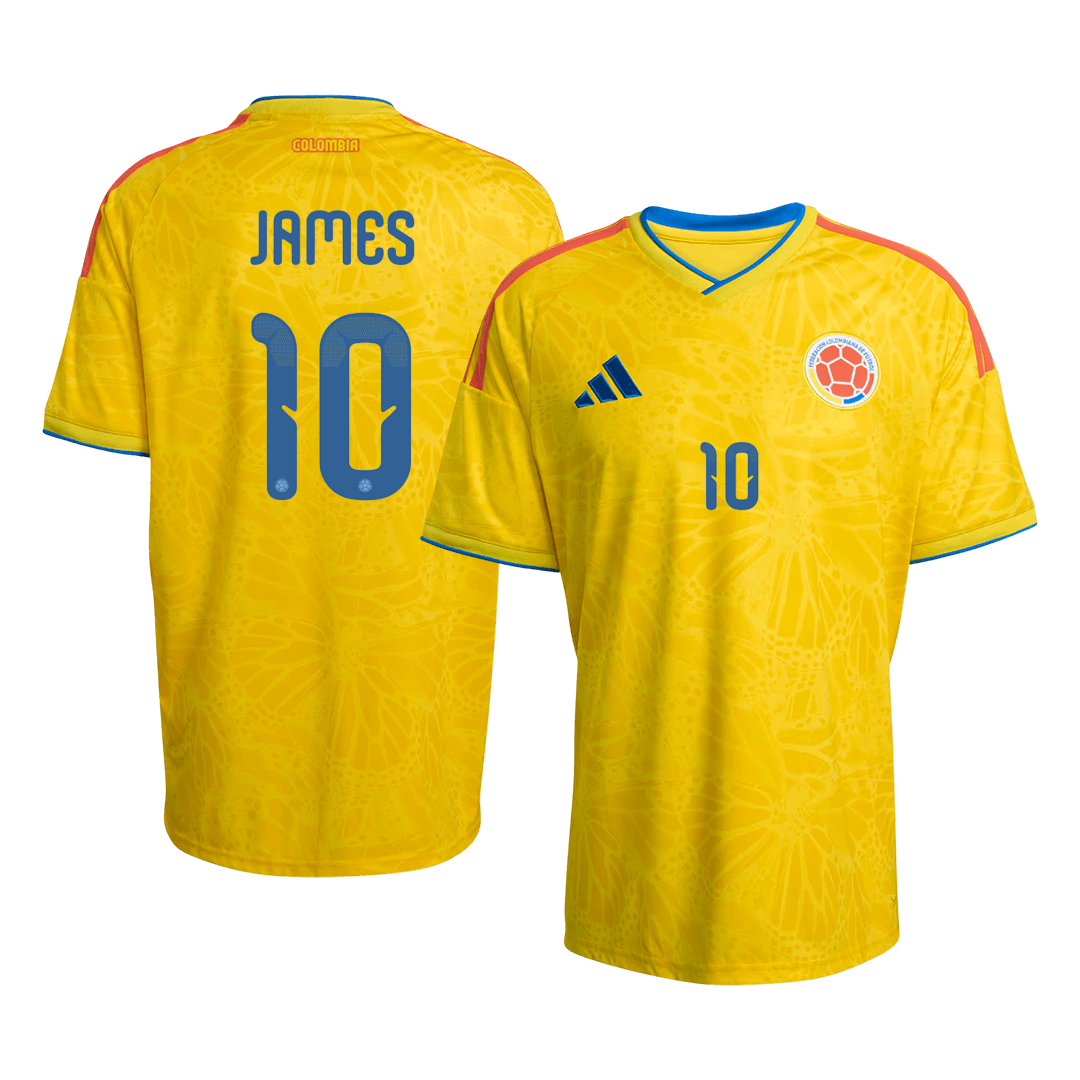 Colombia World Cup Trikot Heim 2026 JAMES #10
