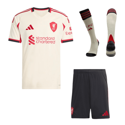 Liverpool Trikot Komplett-Set Auswärts 2025/26