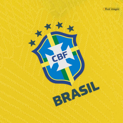 Brazil World Cup Player Version Trikot Heim 2026 Slim Fit
