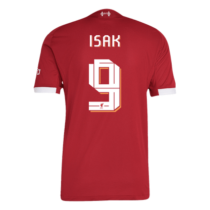 Liverpool Player Version Trikot Heim 2025/26 UCL ISAK #9 Slim Fit